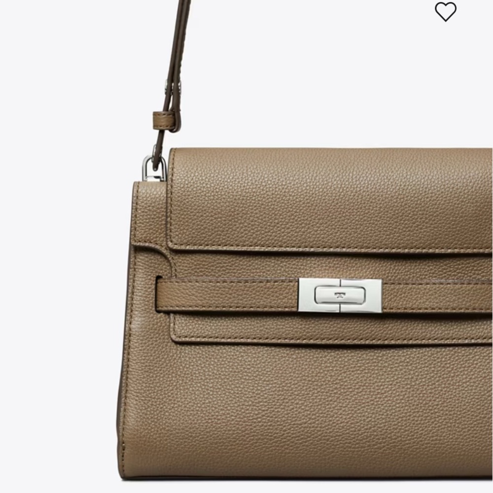Tory Burch Lee Radziwill Pebbled shoulder bag - Picture 2 of 7